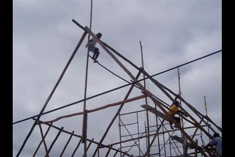 Unsafe construction in Mexico